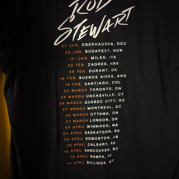 2/$10 Rod Stewart Concert Tee - Picture 2 of 3